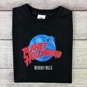 Vintage 1991 Planet Hollywood Beverly Hills T-shirt
